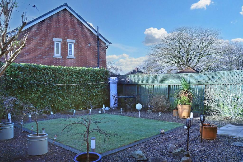 Rear garden