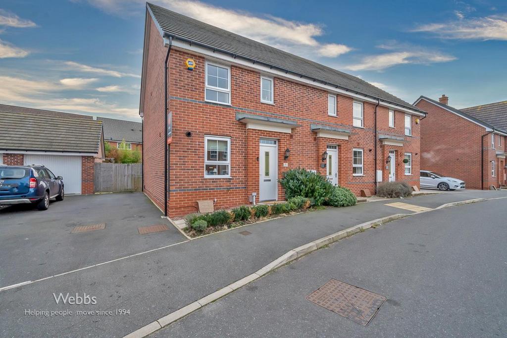 Gough Lane, Burntwood WS7 3 bed end of terrace house for sale £242,950
