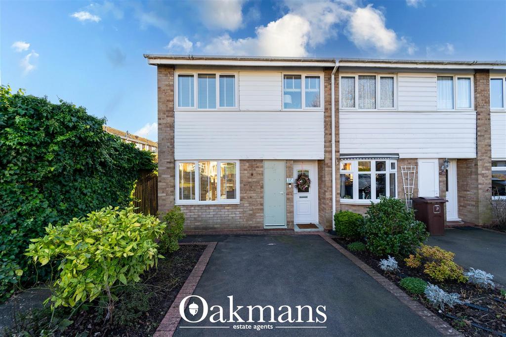 Wheeley Road, Solihull B92 3 bed end of terrace house for sale £295,000