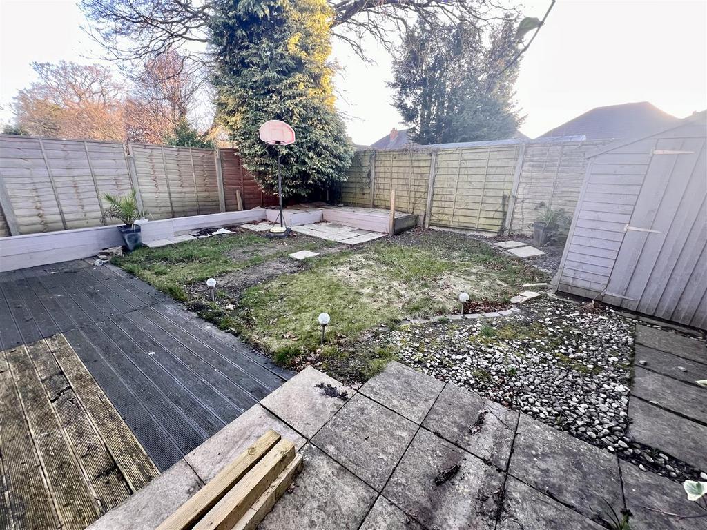Rear garden