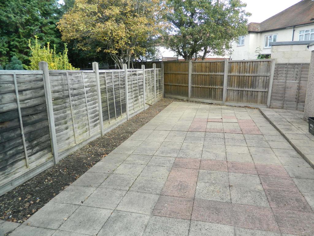 Rear garden