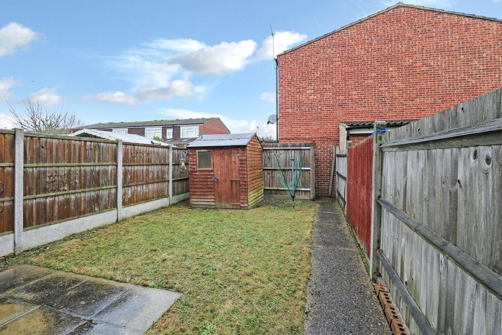 Rear garden