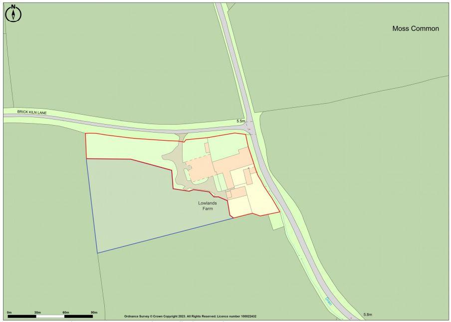 Trumfleet Lane, Moss, Doncaster DN6 4 bed farm house for sale £475,000
