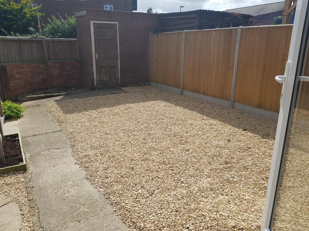 Rear garden