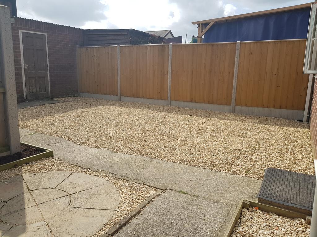Rear garden