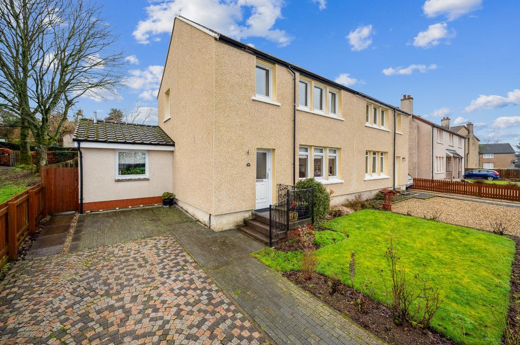 Stark Street, Gargunnock, Stirling, FK8 3BU 4 bed semidetached house