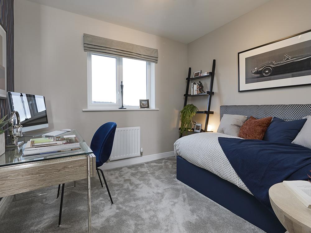 Perfectly sized fifth bedroom