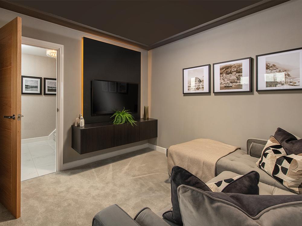 Separate dining room that could also be used as...