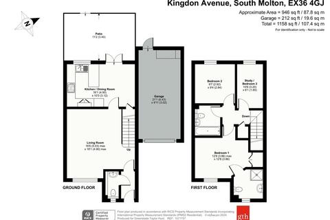 15 Kingdon Avenue, South Molton, EX36 4GJ