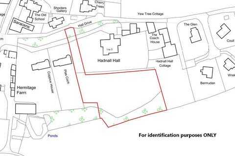 Plot for sale, Hall Drive, Hadnall, Nr Shrewsbury.