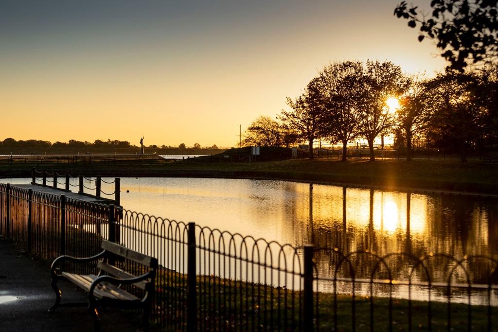 Beautiful evening walks