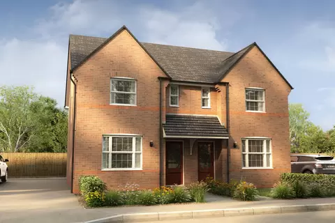 3 bedroom semi-detached house for sale, Plot 147, The Kessler at The Asps, Banbury Road CV34