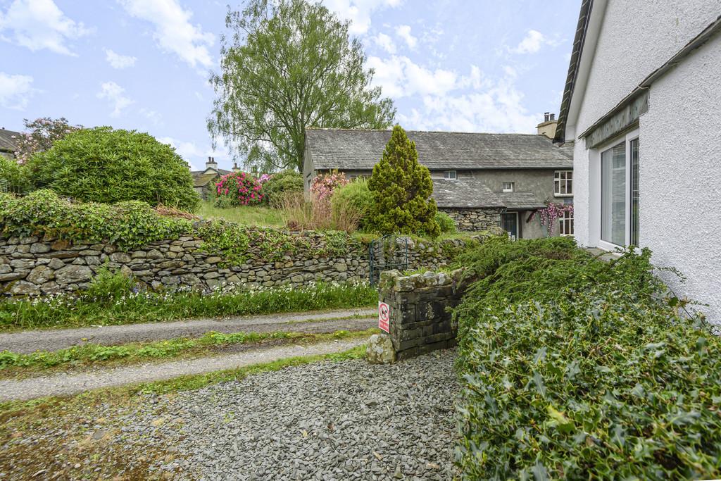 Rear of property