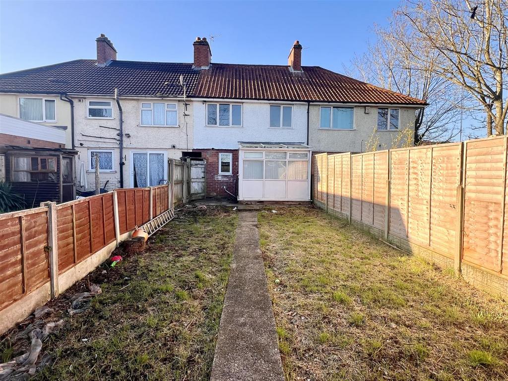 Rear garden