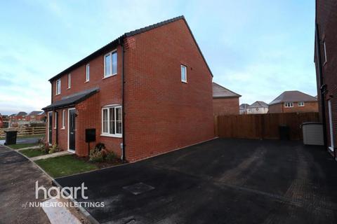 3 bedroom semi-detached house to rent, Caesar Drive, Nuneaton