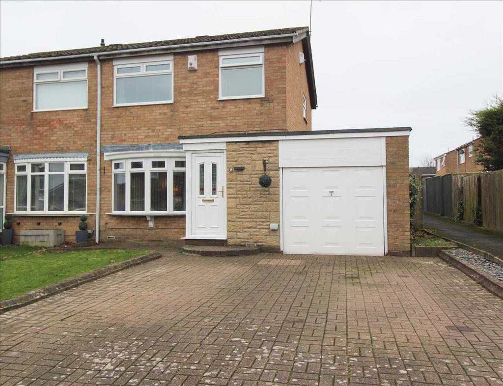 Kirkbride Place, Eastfield Dale, Cramlington 3 bed semidetached house for sale £209,950