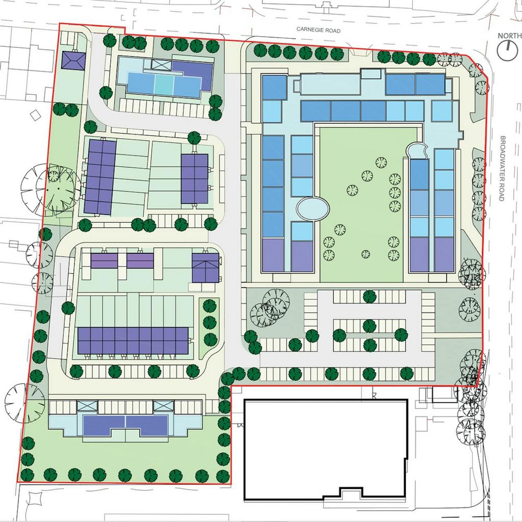 Vwnorthbrookcollegeplans 0001 residential scheme