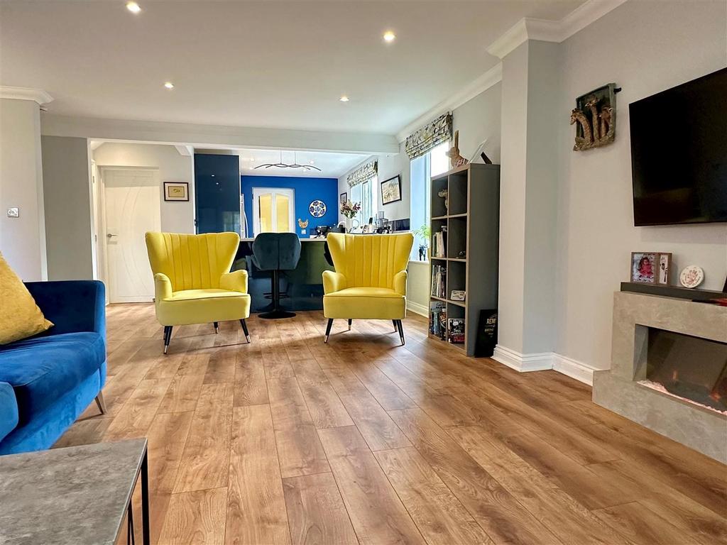 Open-plan sitting room