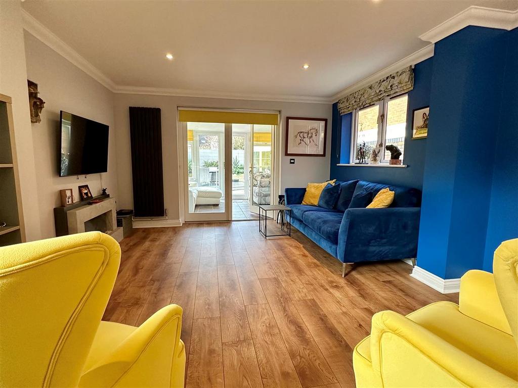 Open-plan sitting room