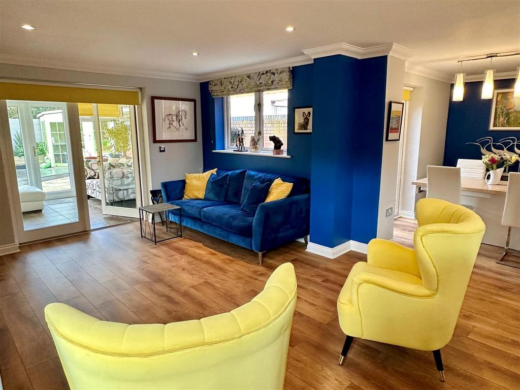 Open-plan sitting room