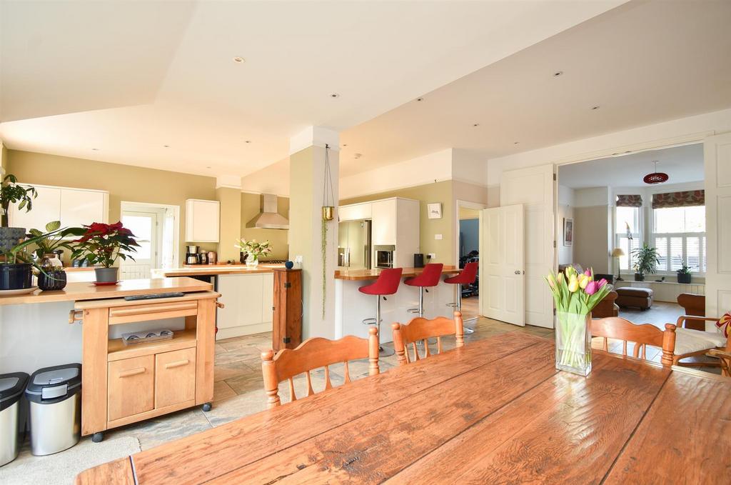 Kitchen and dining room