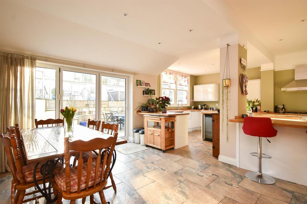 Kitchen and dining room