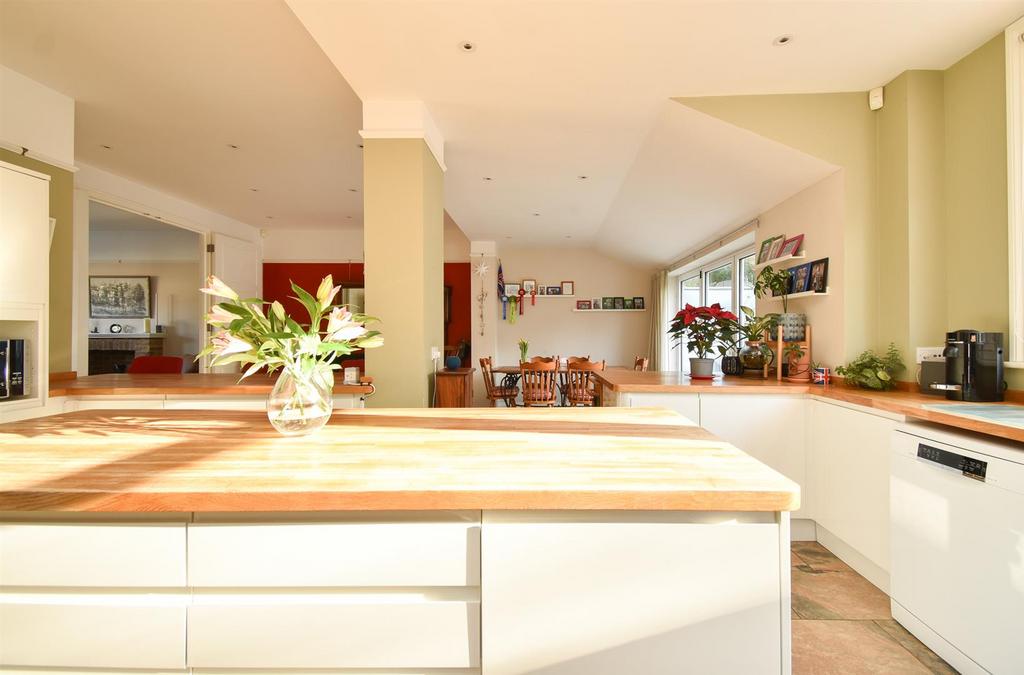 Kitchen and dining room