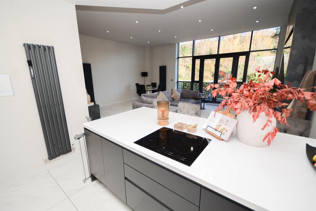 Open plan kitchen