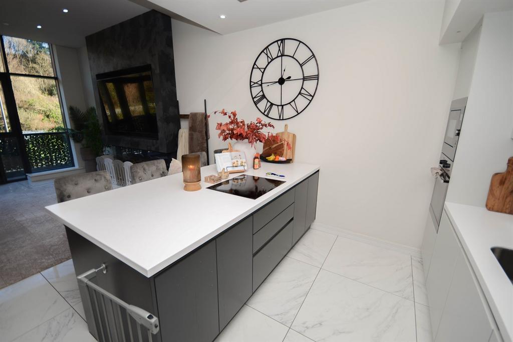 Open plan kitchen