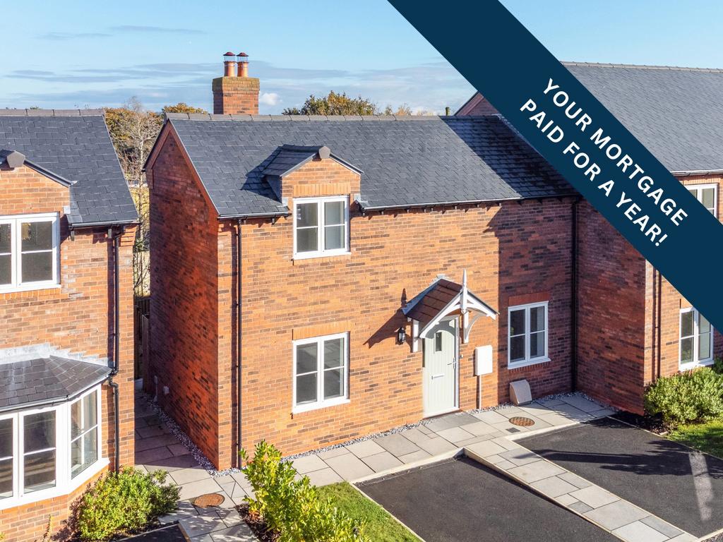 Beeston View, Tattenhall Road... 2 bed semidetached house for sale £