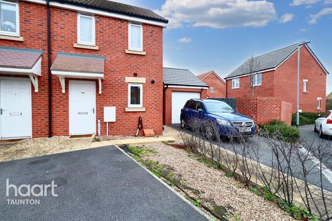 2 bedroom end of terrace house for sale - Hob Close, Taunton