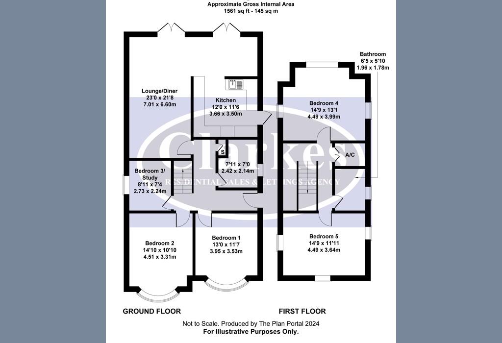 DETACHED HOUSE Kingswell Road, Bournemouth 5 bed detached house for sale £475,000