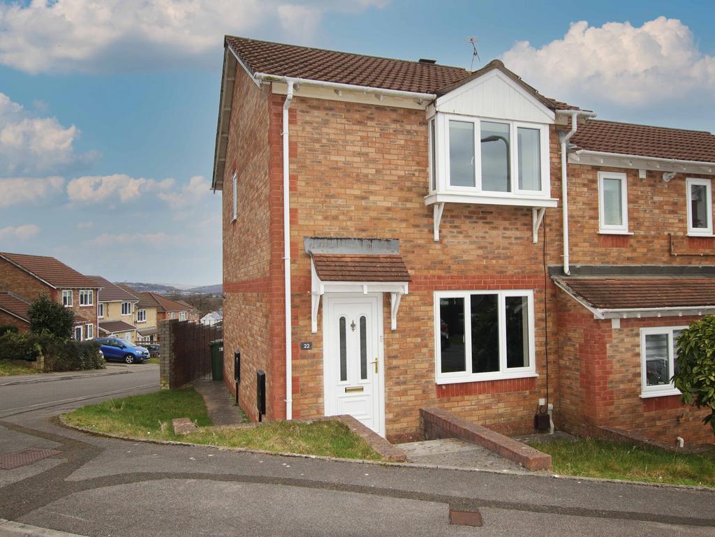 Trem Y Garth, Llanharry, CF72 9NL 2 bed semidetached house for sale