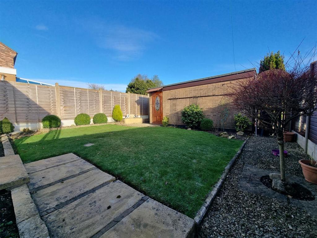Rear garden