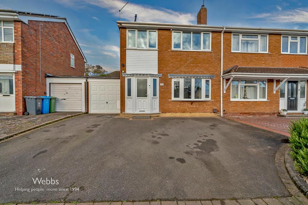 Sutherland Road, Cheslyn Hay, Walsall WS6 3 bed semidetached house for