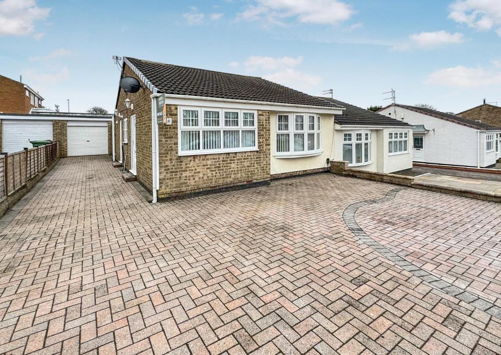 Brandon Close, Fens, Hartlepool 2 bed semidetached bungalow for sale