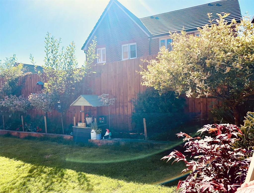 Rear garden