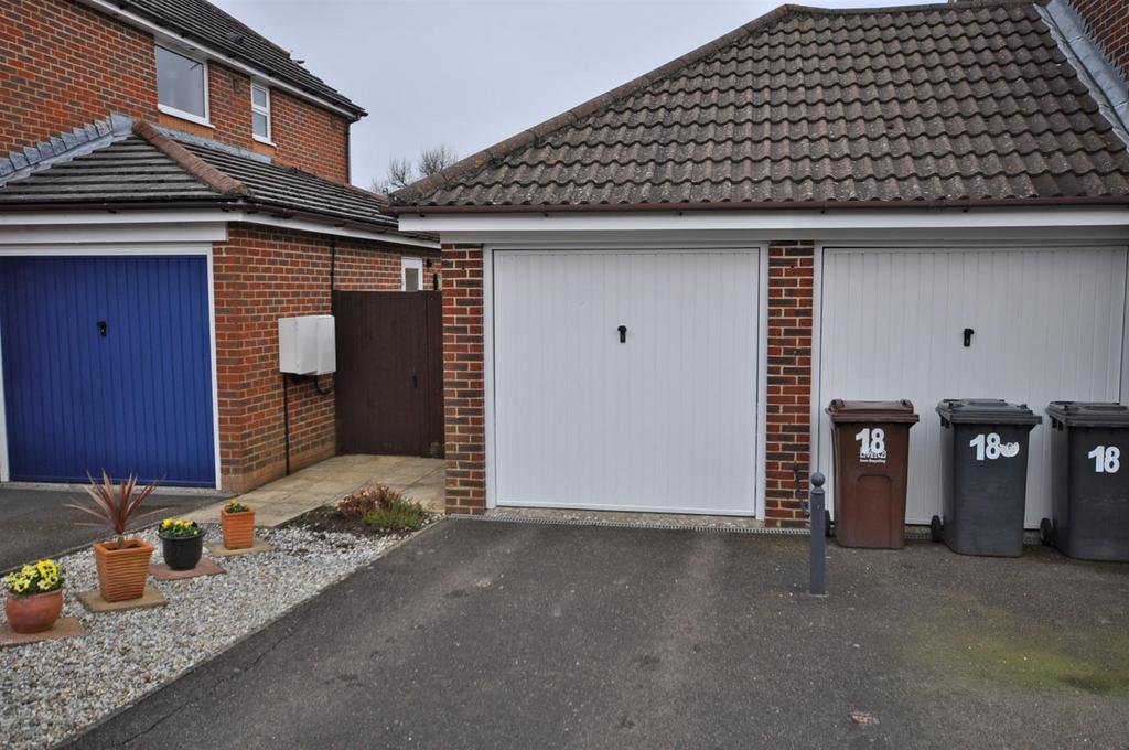 Driveway and garage