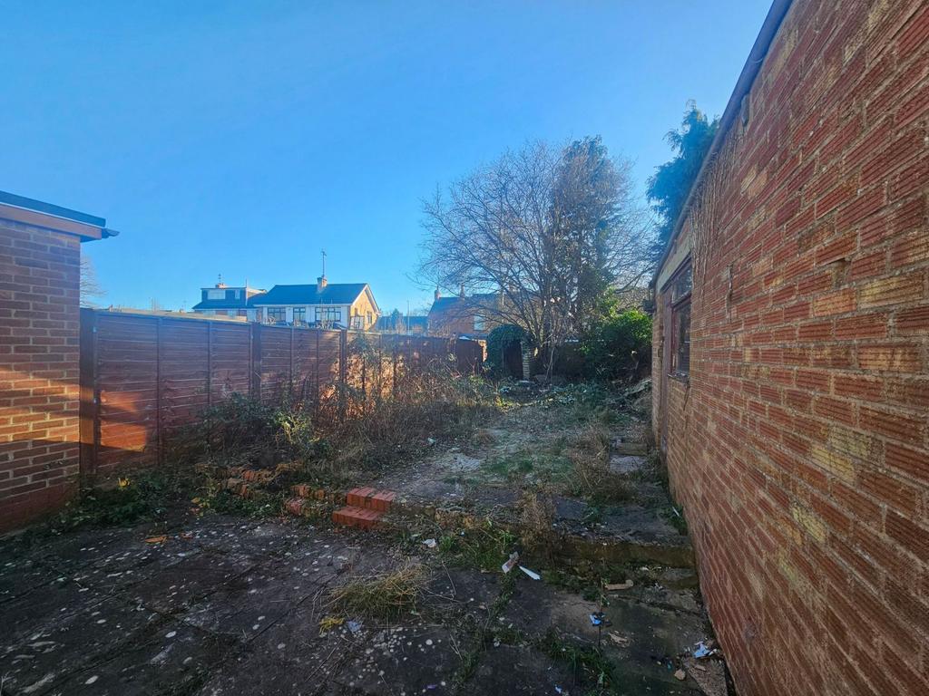 Rear garden