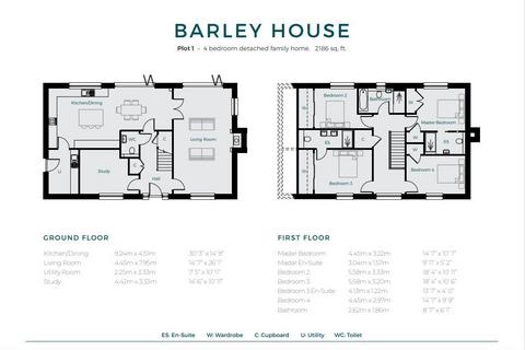 4 bedroom detached house for sale, Grange Court, Chilmington Green, Ashford, TN23