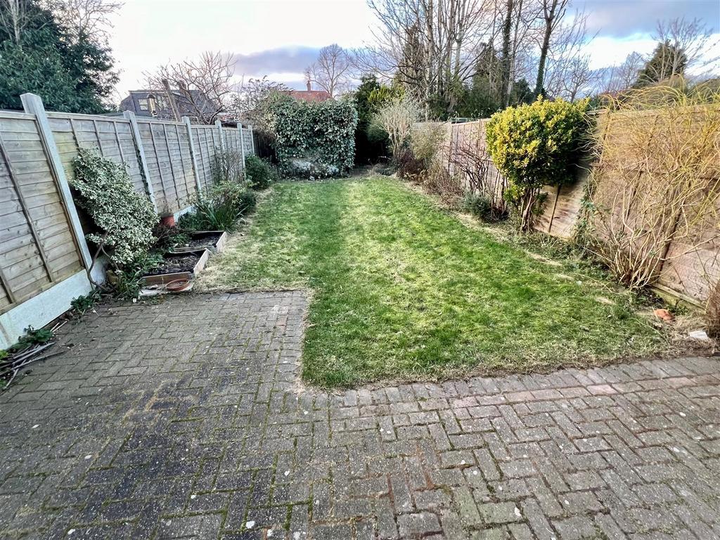 Rear garden