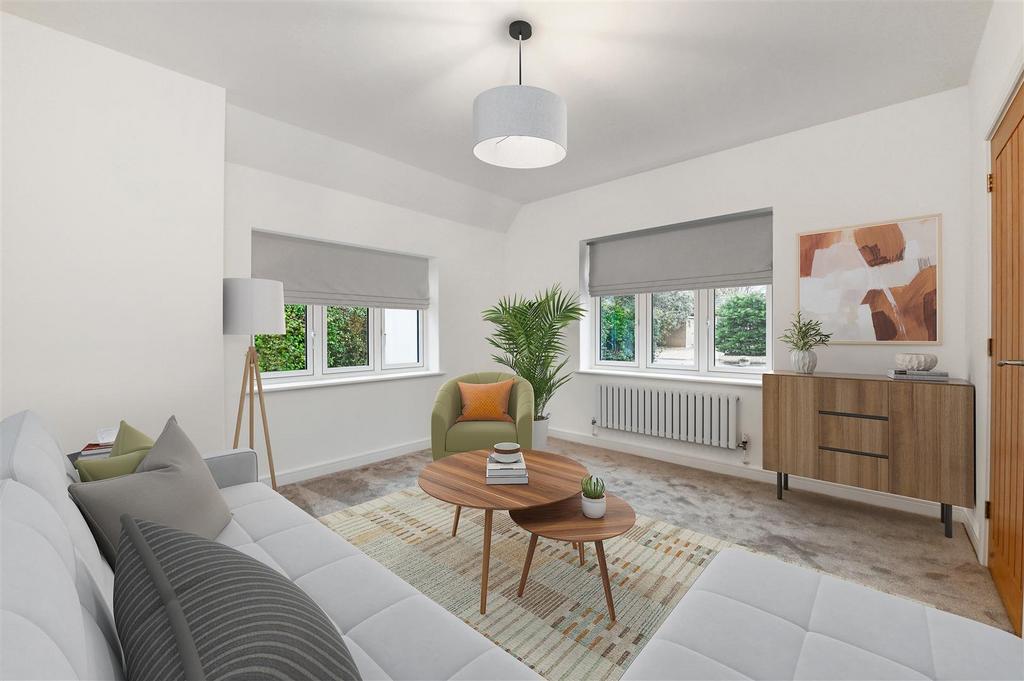 Lounge - Virtually Staged