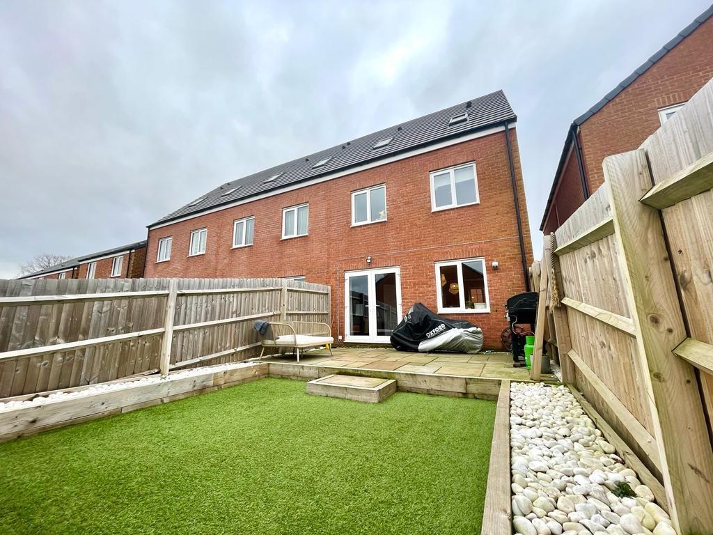 Rear garden