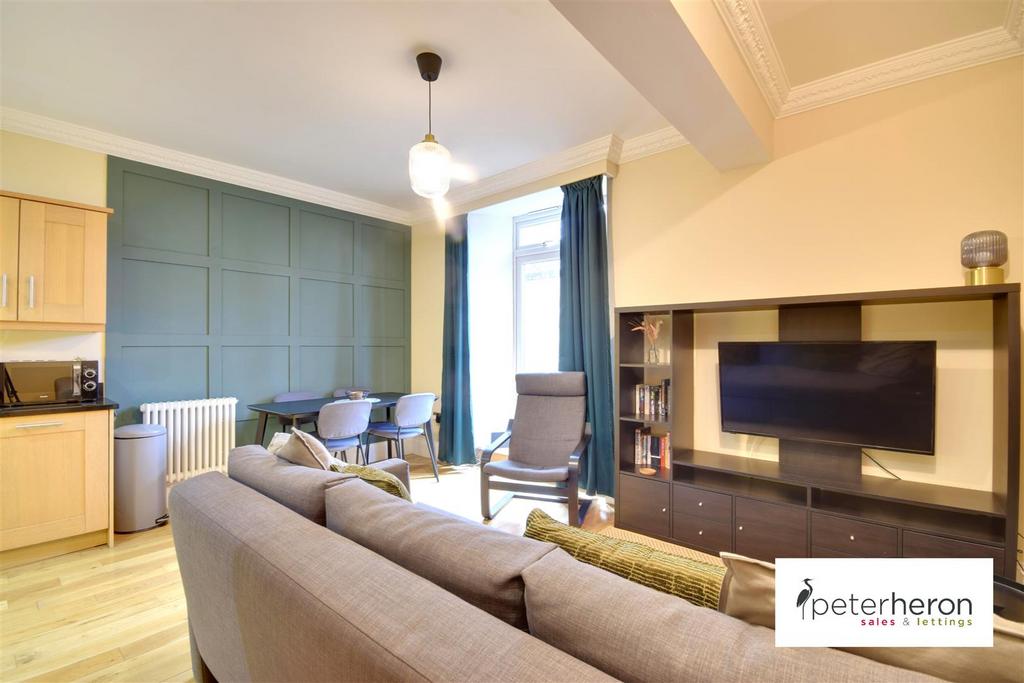 Open Plan Lounge, Dining And Kitchen Area