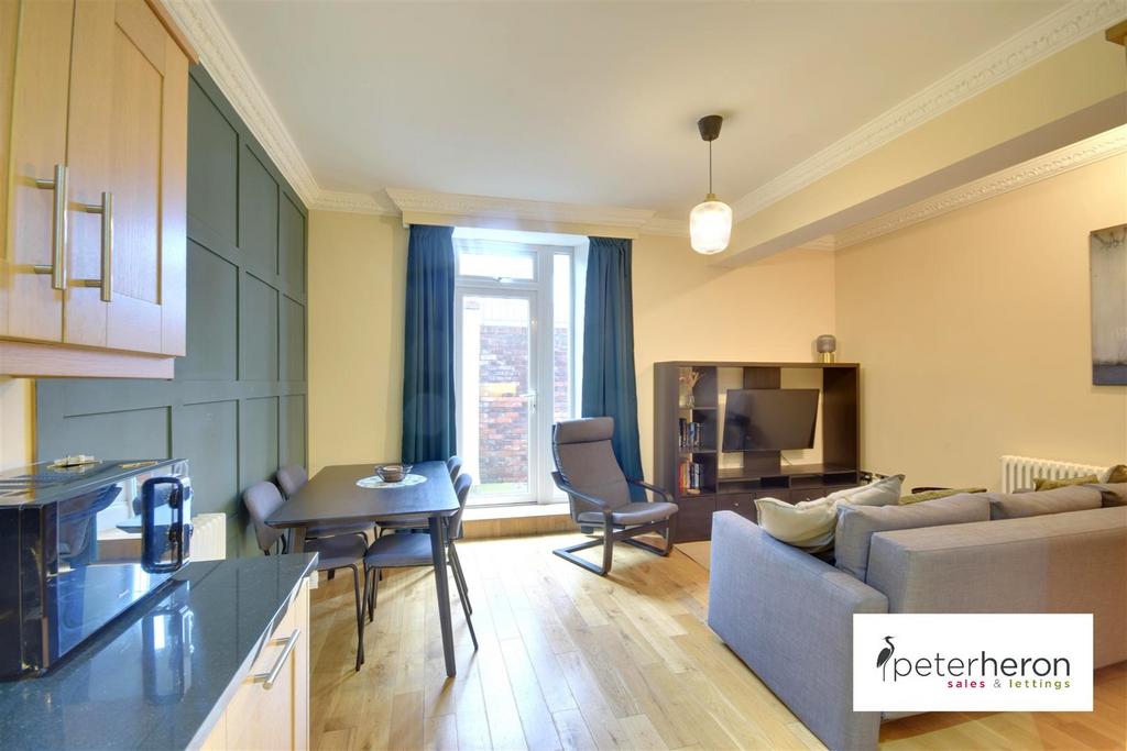 Open Plan Lounge, Dining And Kitchen Area