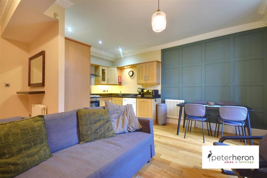 Open Plan Lounge, Dining And Kitchen Area