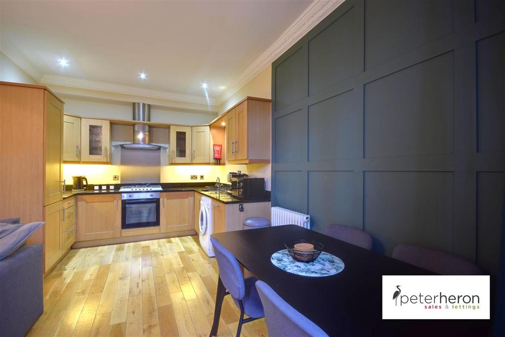Open Plan Lounge, Dining And Kitchen Area
