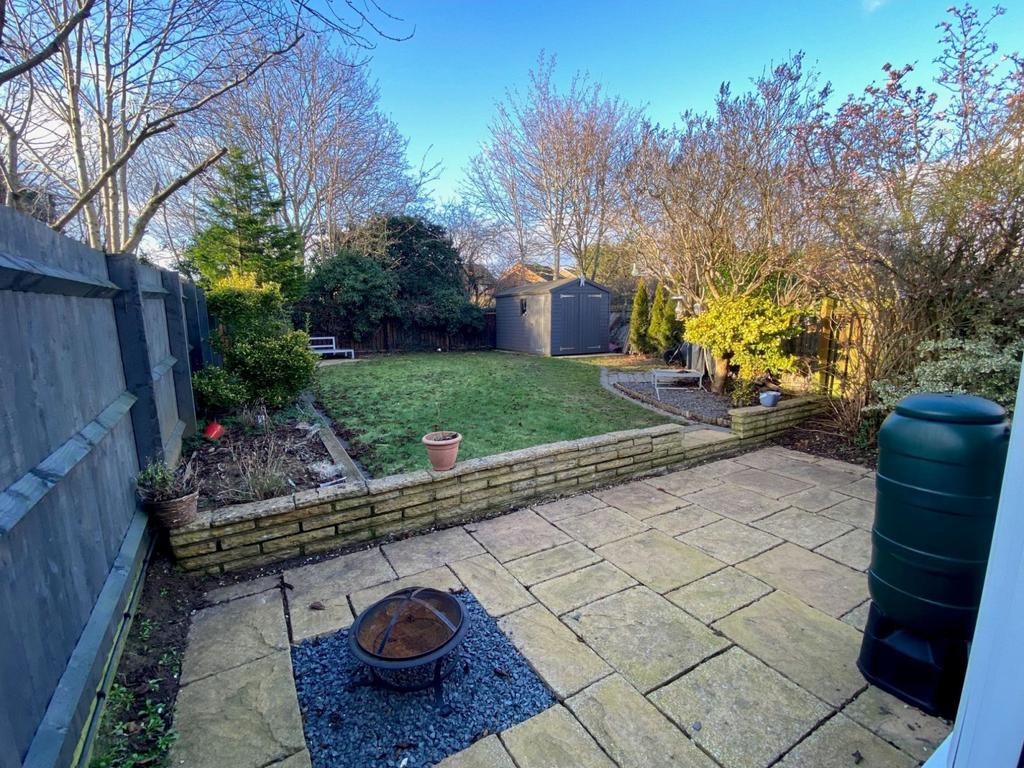Rear garden