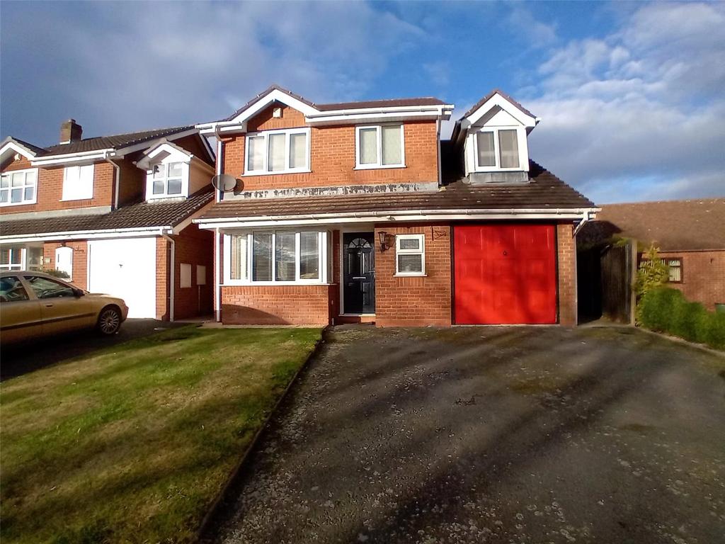 Peveril Bank, Dawley Bank, Telford... 4 bed detached house for sale £