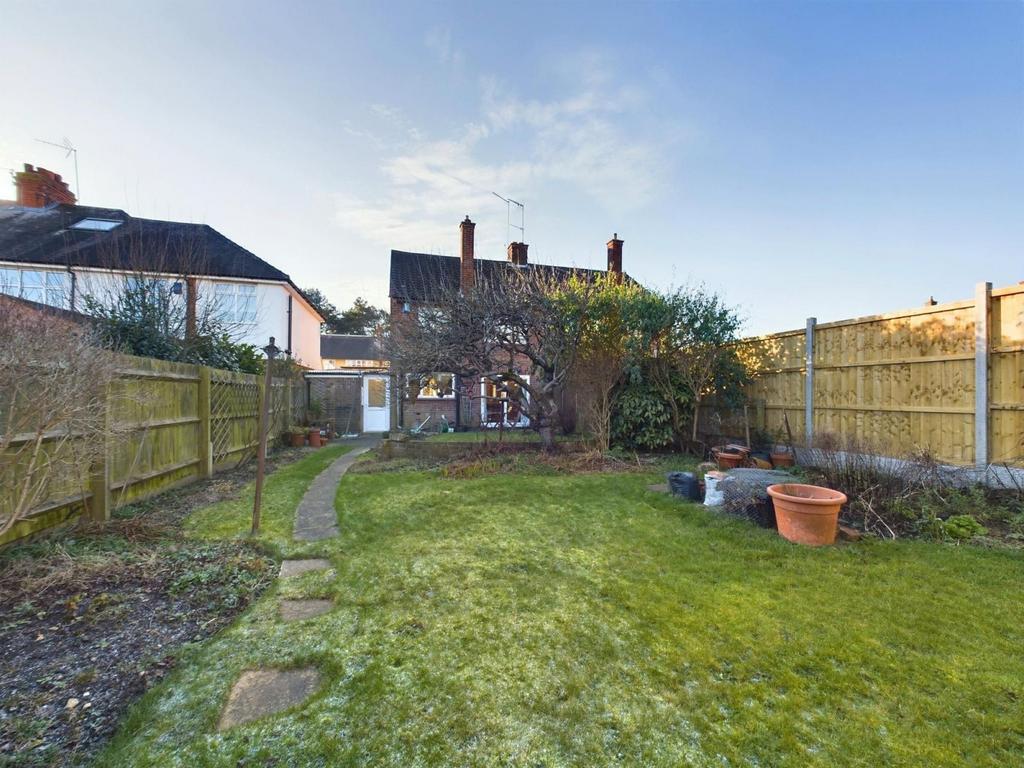 Rear garden